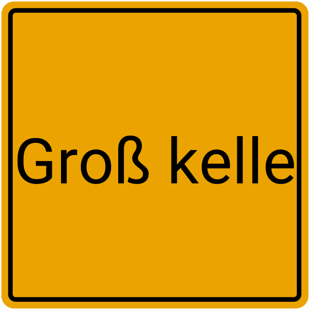 Meldebestätigung Groß Kelle